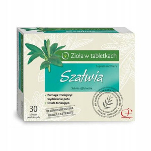 Szałwia 30 tabletek