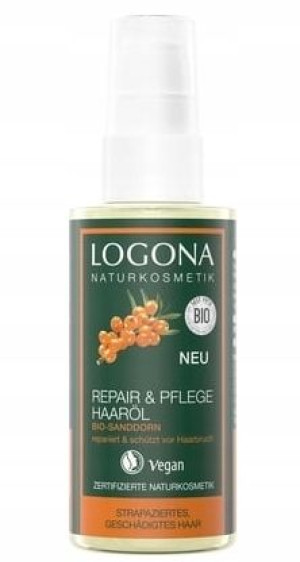 Logona Olejek do włosów rokitnik, 75ml