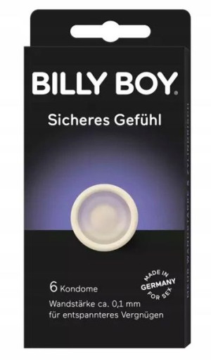 Billy Boy, Sicheres Gefuhl, Prezerwatywy, 6 sztuk