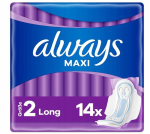 Always, Podpaski maxi, 14 sztuk