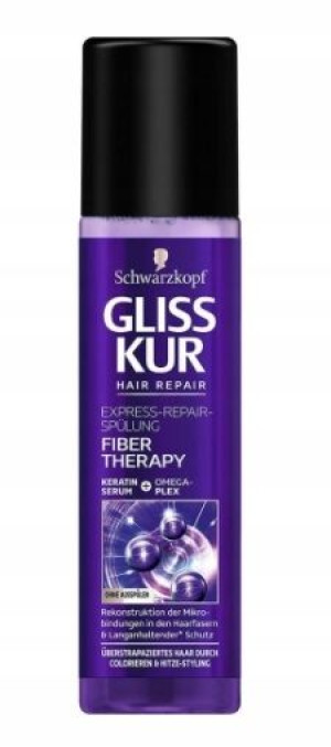 Gliss Kur, Fiber Therapy, Ekspresowa odżywka 200ml