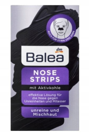 Balea, Plastry oczyszczające na nos, 3 sztuki