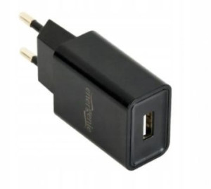 Gembird, Ładowarka uniwersalna USB 2A, czarna
