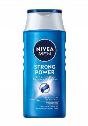 Nivea Men, Strong Power, Szampon, 250ml