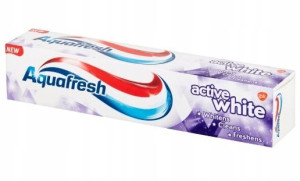 Aquafresh, Pasta do zębów, Active white, 125 ml