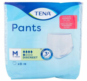 Tena, Pieluchomajtki Medium, 8 sztuk
