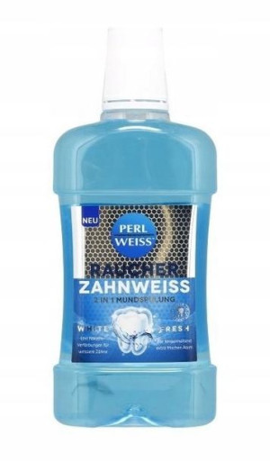 Perlweiss, Płyn do płukania jamy ustnej, 500ml