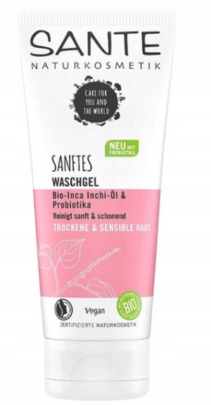 Sante, Żel do mycia twarzy inca inchi, 100 ml