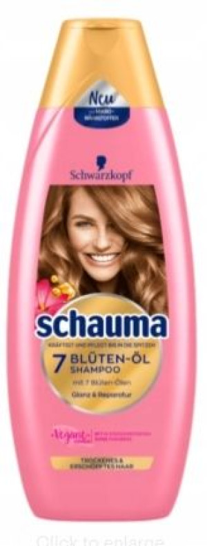 Schauma, Bluten-Ol, Szampon, 350ml
