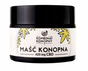 Kombinat Konopny Maść Konopna 420mg CBD, 42g