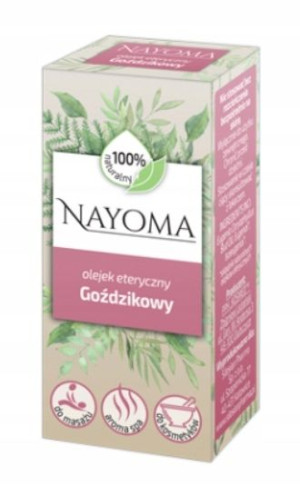 Nayoma, Olejek eteryczny, goździkowy, 10 ml