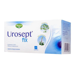 URO-sept fix, zioła do zaparzania, 20 saszetek