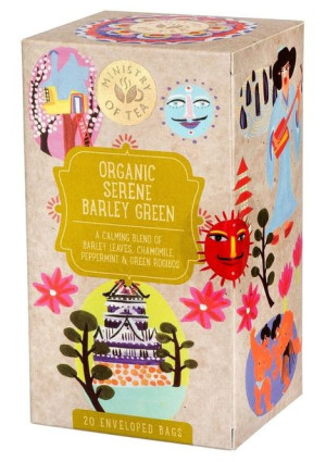 Herbatka Rooibos Zielony Z Trawą Jęczmienną (Serene Barley Green) Bio (20 X
