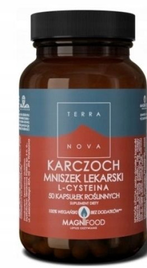 Terranova Karczoch Mniszek Lekarski 50 kapsułek