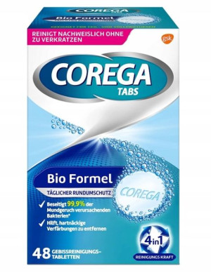 Corega, Tabletki do czyszczenia protez, 48 sztuk