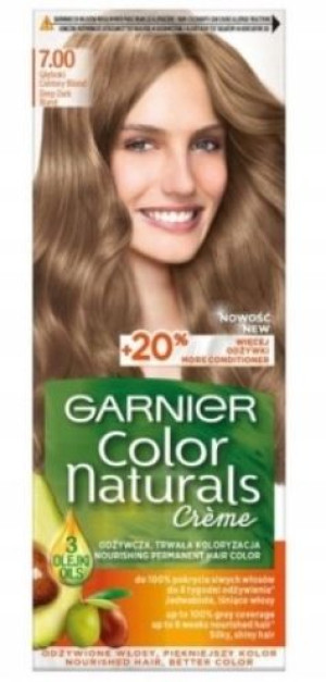 Garnier, Farba do włosów 7.00 Głęboki Ciemny Brąz