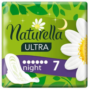 Naturella Podpaski ze skrzydełkami UltraNight 7szt
