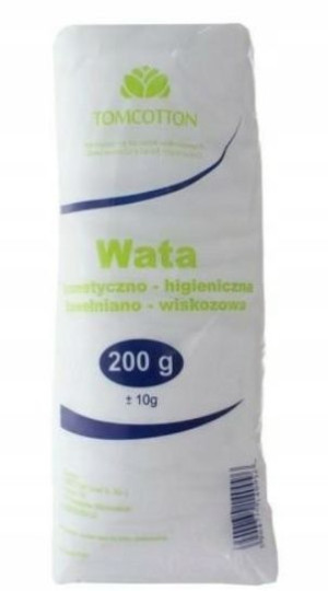 Tomcotton, Wata kosmetyczno higieniczna, 200g
