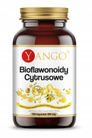 Yango, Bioflawonoidy Cytrusowe, 120 kapsułek