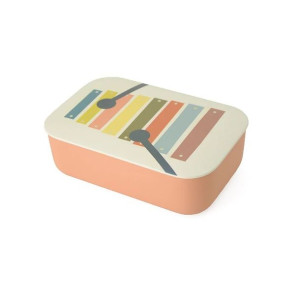 Lunchbox Z Tworzywa Pla Z Przegródką Dla Dzieci Just Like Music 800 Ml - Ch