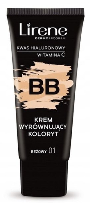 Lirene, Krem BB, Beżowy 01, 30 ml