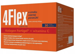 4 Flex czarna porzeczka proszek 30 saszetek