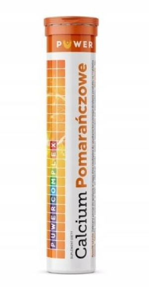 Puwer Complex Calcium pomarańczowe, 20 tabl.mus.
