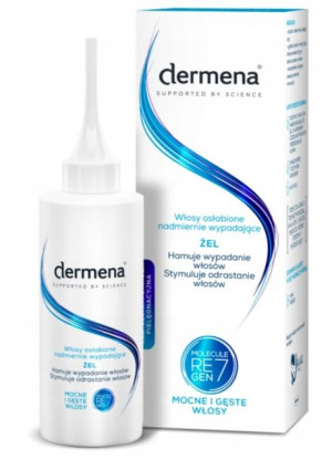 Dermena, Żel hamujący wypadanie włosów, 150 ml