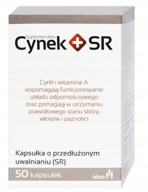 Cynek+SR 50 kapsułek