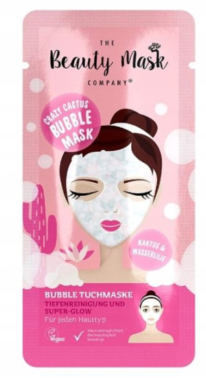 The Beauty Mask, Bubble, Maska tkaninowa, 1 szt