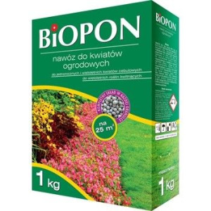 Biopon Kwiaty Ogrodowe 1Kg + Eliksir Do Storczyków 35Ml Gratis