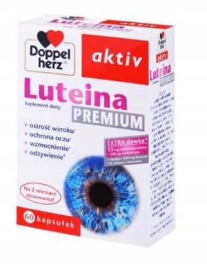 Doppelherz Aktiv Luteina Premium, 60 kapsułek