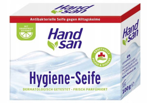 Hand San, Mydło antybakteryjne, 100g