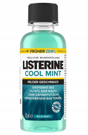 Listerine, Cool Mint, Płyn do płukania ust, 95ml