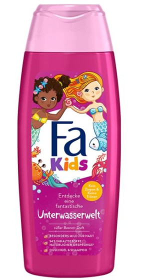 Fa Kids Żel i szampon pod prysznic, jagodowy 250ml