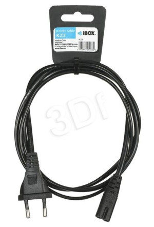 Kabel Ibox Euro 2-Pin Audio-Rtv Vde Ikz3 (Euro / Euro 2-Pin / Iec 320 C7 -