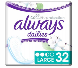 Always, Wkładki higieniczne, Large, 32 sztuki