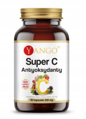 Yango, Super C Antyoksydanty, 90 kapsułek