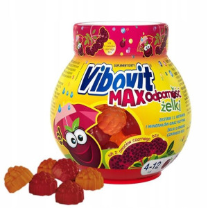 Vibovit Max Odporność Żelki czarny bez 50szt