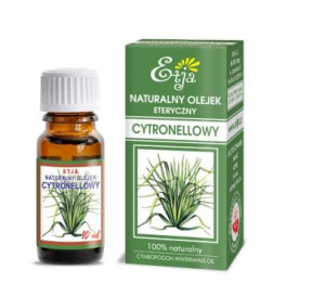 Cytronellowy olejek eteryczny ETJA (10ml)
