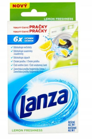 Lanza, Płyn do czyszczenia pralek Lemon, 250 ml