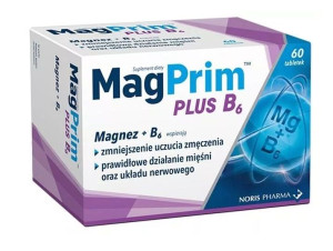 Magprim Plus B6, 60 tabletek