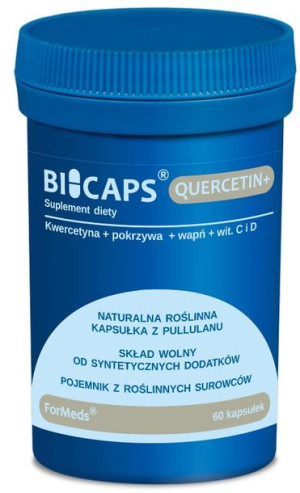 Bicaps Quercetin, 60 kapsułek