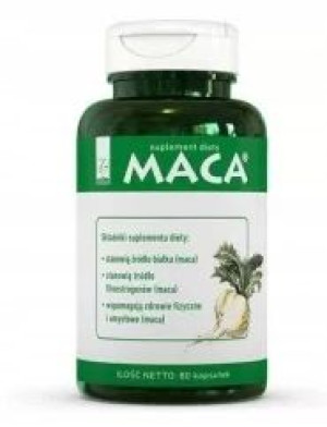 Maca, 80 kapsułek
