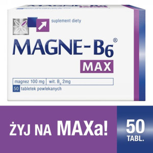 Magne-B6 Max 50 tabletek