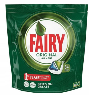 Fairy, All-in-One, Tabletki do zmywarki, 84 sztuk