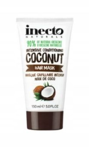 Inecto, Naturals, Kuracja do włosów, kokos, 150ml