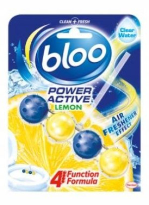 Bloo, Power Active Lemon, Zawieszka do WC, 50g