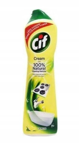 Cif, Mleczko do czyszczenia, lemon, 500 ml