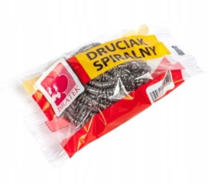 Bratek, Druciak nierdzewny, 1 sztuka